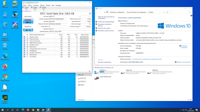 Vue de la configuration